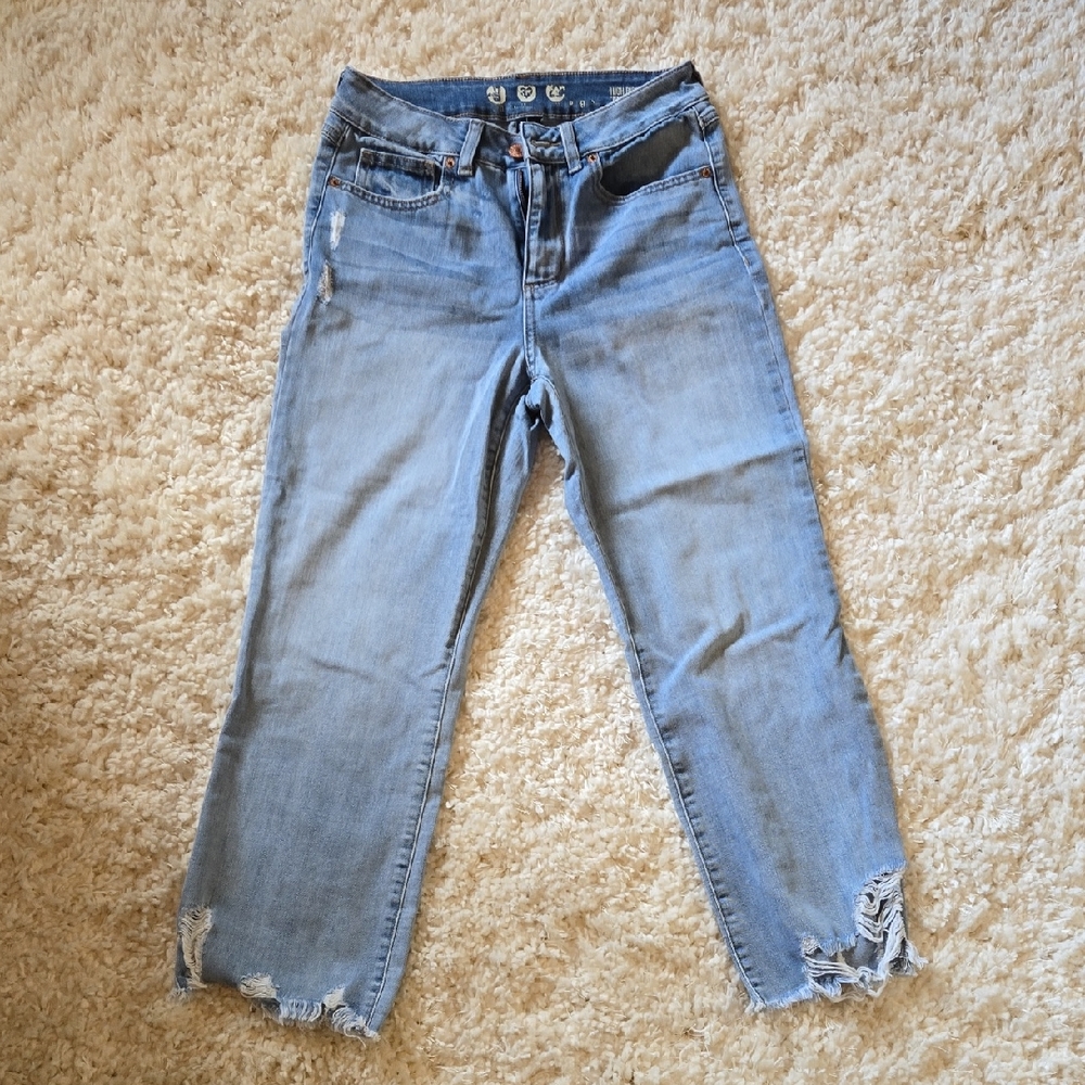 Rewash Distressed Women's Blue Jeans size 5